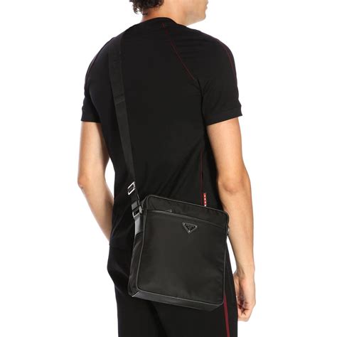 mens prada bags|prada shoulder bags men's.